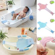 Newborn Baby Bath Seat Support Net Anti Slip Safety Comfortable Bathtub Sling Shower Mesh Shopee Philippines