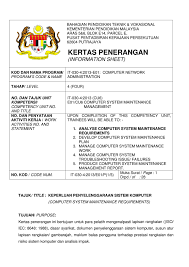 Borang aduan kerosakan rangkaian dan komputer. Kertas Penerangan K1 Flip Ebook Pages 1 38 Anyflip Anyflip