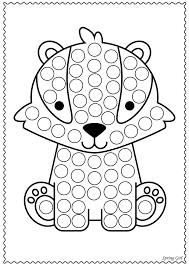 Do A Dot Marker Activities Bingo Maker Animals Dot Markers Dot Markers Art Do A Dot