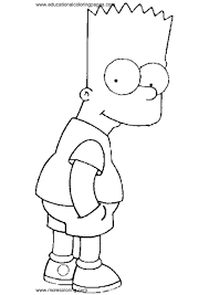 Bart Simpson Coloring Pages Gallery Simpsons Drawings Cartoon Coloring Pages Family Coloring Pages