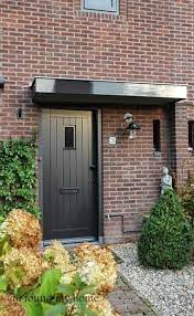 Awesomeviews Mooie Kleur Voordeur Exterior Door Designs Brick Exterior House Entrance Door Design
