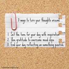 3 Ways To Turn Your Thoughts Around | Tris Bendickson