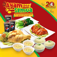 Nasi ayam merupakan antara makanan kegemaran rakyat malaysia. Promosi The Chicken Rice Shop 3 Pax Set Meal Hanya Rm20 Bermula 18 Jun Sehingga 17 Julai 2020 Daily Makan