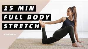 Total body yoga is a deep stretch practice for the legs, back and hips. Yoga Ganzkorper Stretching Routine Den Ganzen Korper Dehnen Flexibilitat Entspannung Youtube