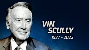 So our boy Vinny, was named after the one and only Vin Scully!!