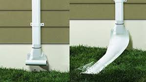 Frost King De46wh 46 X 8 5 White Automatic Roll Out Downspout Extender Quantity 2 Amazon Com In 2020 Downspout Diverter Downspout Rain Gutters