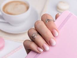 Then gently dab the sponge with the colors onto your nails. 15 Unique Pink Ombre Nails Rocked By Celebrities