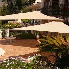 Besides its substantial size (28 feet on all sides), it provides 98 percent shade coverage and 95 percent uv blockage. Amazon Com Shade Beyond Triangle Sun Shade Sail For Patio Lawn Deck Garden Pergola 12 X12 X12 Beige Garden Outdoor