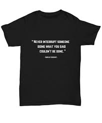 Amelia Earhart T Shirt Never Interrupt Someone Doing Etsy T Shirt Amelia Earhart Shirts