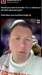 Fan Made Bears All White Uniform