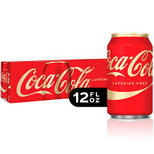 Coca Cola Caffeine Free Soda Soft Drink 12 Fl Oz 12 Pack Walmart Com Walmart Com