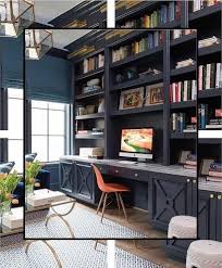 Home Study Design Ideas Gothic Home Decor Desk Ideas For Small Office Space Home Office Design Office Built Ins Built In Desk
