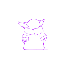Download Baby Yoda Grogu Dimensions Drawings Dimensions Com