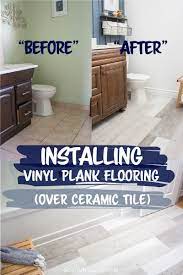Laminate can work in bathrooms if you take precautions to protect the wood base from moisture. Installing Lifeproof Luxury Vinyl Plank Flooring In 2020 Installing Vinyl Plank Flooring Vinyl Plank Flooring Vinyl Flooring Bathroom