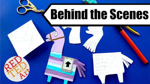 Fortnite coloring pages beef boss awesome fortnite raptor coloring page fortnite in 2019 of fresh fortnite. Diy Fortnite Llama How To Design Bookmark Corners Behind The Scenes Youtube