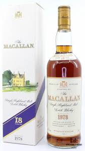 The Macallan 18 Years Old 1978 1996 Sherry Wood 43 750 Ml World Wine Whisky