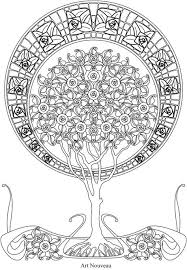 Search through 623,989 free printable colorings at getcolorings. Art Nouveau Coloring Pages For Adults