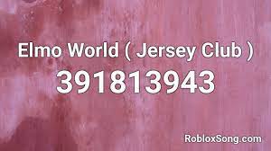Our club roblox codes wiki has the latest list of working op code. Elmo World Jersey Club Roblox Id Roblox Music Codes