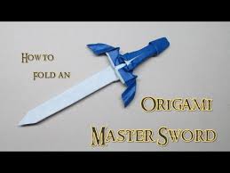 Knives remembered monogram sword, custom sword, personalized sword, engraved sword, legend of zelda master sword skyward limited edition deluxe replica. Origami Master Sword Tutorial Tloz By Kyle Harrington Youtube