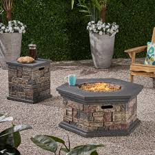 Check spelling or type a new query. Loon Peak Keper Concrete Propane Fire Pit With Tank Holder Reviews Wayfair
