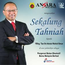 Universiti kebangsaan malaysia's (ukm) board of director tan sri abdul wahid omar will lead the 444 recipients of awards from negri sembilan in conjunction with the 72nd birthday of the yang dipertuan besar negri sembilan, tuanku muhriz ibni almarhum tuanku munawir today. Ansara Portal