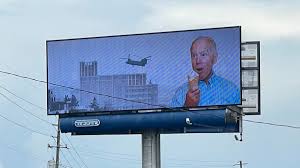 The billboard music awards honors some of the hottest names in music today. Amid Afghanistan Fallout Wilmington Billboard Depicts President Biden Eating Ice Cream
