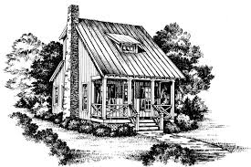 Compact Cabins Simple Living In 1000 Square Feet Or Less 1 000 Square Foot Or Less Makeovers Southern Living House Plans Small Cabin Plans Tiny House Plans