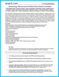 Sophisticated Job For This Unbeatable Biotech Resume