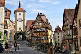 siebers tower and plonlein fork cool places to visit rothenburg romantic road germany