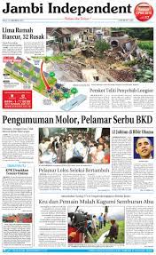 Yaps, kali ini kita melipir bareng ke kabupaten sorulangun ya. Jambi Independent 01 Desember 2010 By Jambi Independent Issuu