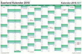 Alle ferienkalender kostenlos als pdf, mit feiertagen. Excel Kalender 2018 Kostenlos