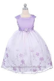 Mb 106l Flower Girl Dress Style 106 Lilac With White Purple Flower Girl Dress For Flower Girl Dresses Lilac Flower Girl Dresses Organza Flower Girl Dress