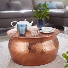 Check spelling or type a new query. Coffee Table Aram 60x30 5x60cm Aluminum Copper Side Table Oriental Round Flat Hammered Coffee Table Metal Design Living Room Table Modern Lounge Table Indian Stub Table Small Copper Colors Buy Online In Antigua