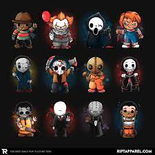 If you like my videos, please support me on patreon by making a sma. Horror Guys Horror Movie Mashup T Shirt The Shirt List Horror Cartoon Horror Artwork Horror Movies Funny