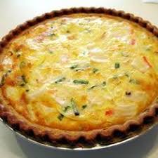 Crab Quiche Recipe Recipes Quiche Recipes Crab Recipes