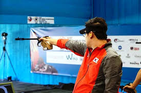 Born 24 september 1979) is a south korean sports shooter who competed at the 2004, 2008, 2012 and 2016 summer olympics. South Korean Breaks 34 Year Old World Record To Take Gold At Shooting World Championships