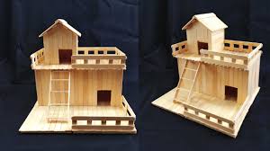 Maybe you would like to learn more about one of these? Cara Membuat Miniatur Rumah Dari Stik Eskrim Youtube