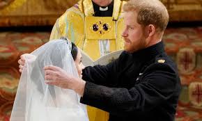 Prince harry and meghan markle are celebrating three years of marriage on may 19. A Lot Of Extreme Work Went Into Making Meghan Markle S Wedding Veil Her Ie