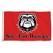 Georgia Bulldogs Team Slogan Flag Bulldogs Team Georgia Bulldogs Bulldog
