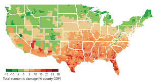 The economic growth is very slow. Mapping The Potential Economic Effects Of Climate Change The Two Way Npr