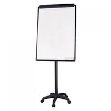 Flip Chart Board 70cmx100cm W Wheels