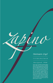 Image result for zapfino