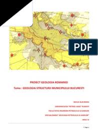 Harta geologica a romaniei pdf : Proiect Bucuresti