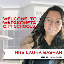 We're excited to welcome Laura Basham as the new head volleyball coach at  Wapakoneta and a paraeducator at Wapakoneta Elementary! Laura is a graduate  of Cardinal Stritch High School in Oregon, Ohio,