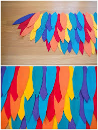 Diy Bird Costume For Kids Diy Rainbow Bird Wing Costume Bird Wings Costume Diy Wings Bird Wings