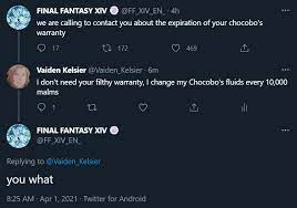 Proper Chocobo Maintenance Is Key Ffxiv