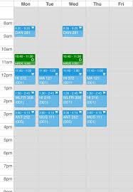 My schedule? : r/NCSU