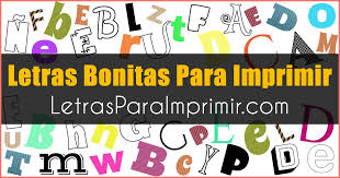 En gran velada puedes comprar moldes de letras para jabones y otras manualidades. Letras Bonitas Para Imprimir Excelentes