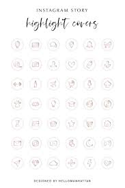 200 Rose Gold Instagram Story Highlight Covers Rose Gold Etsy In 2020 Instagram Highlight Icons Story Highlights Instagram Icons