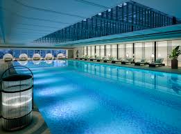 Shangri La Shanghai China Luxury Swimming Pools Indoor Pool Design Dream Pools